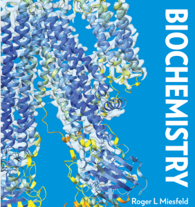 Cover of Miesfeld's Biochemistry, 3rd Edition